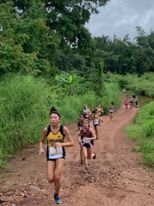 Thailand Cross Country ISB BISP runners