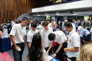 bisp students at the annual phuket university fair