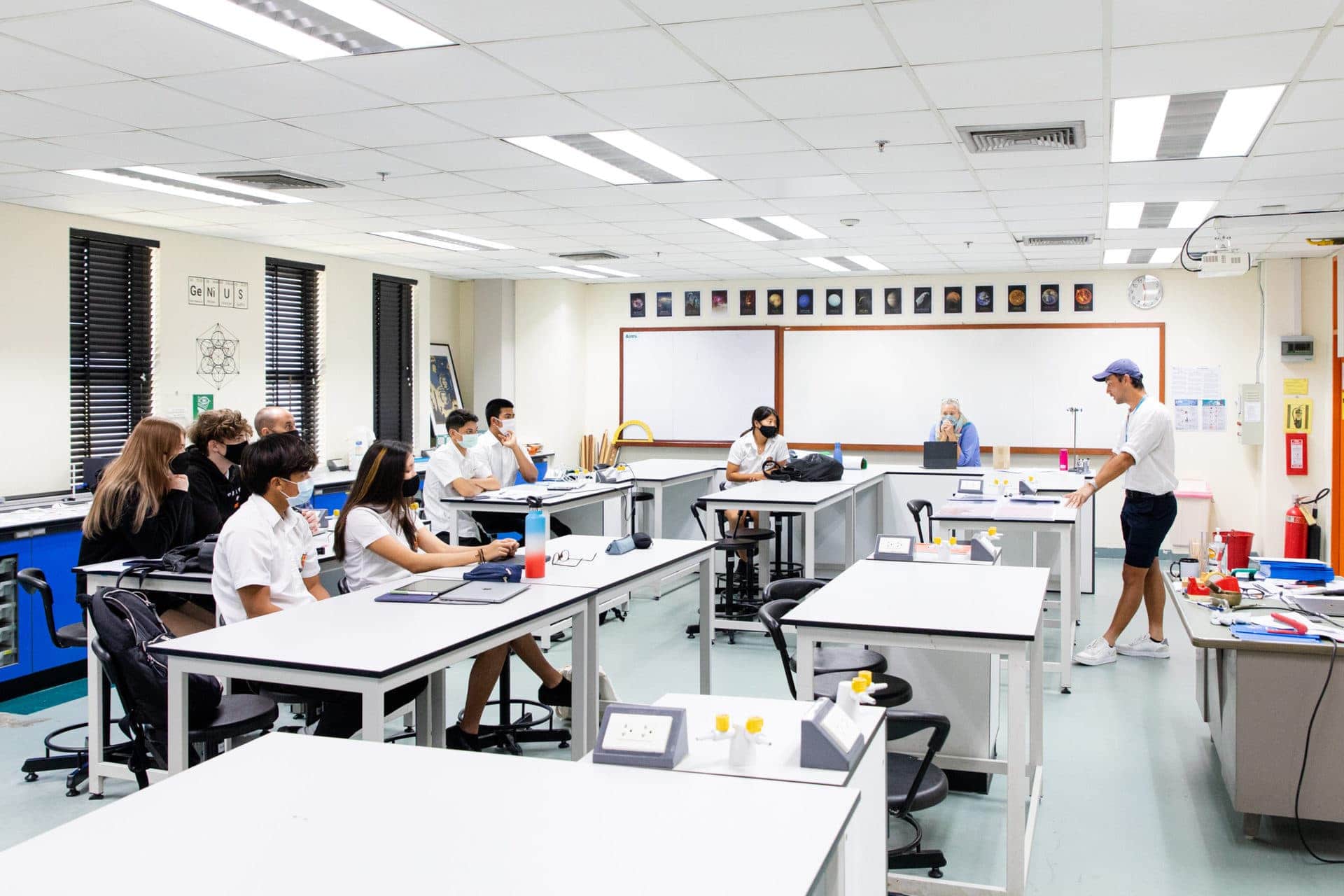 BISP Alumni and University of Bath Civil Engineering Student visits Current IB Students