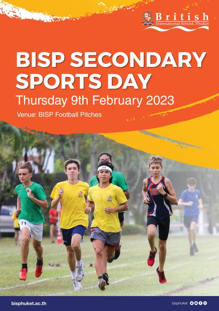 Secondary Sports day poster