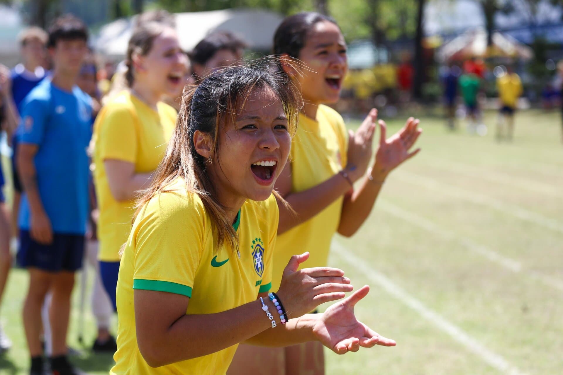 Red, Green, Yellow Blue! A Day of Excitement and Competition BISP