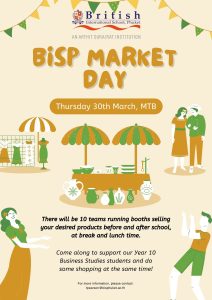 BISP Market Day poster 2
