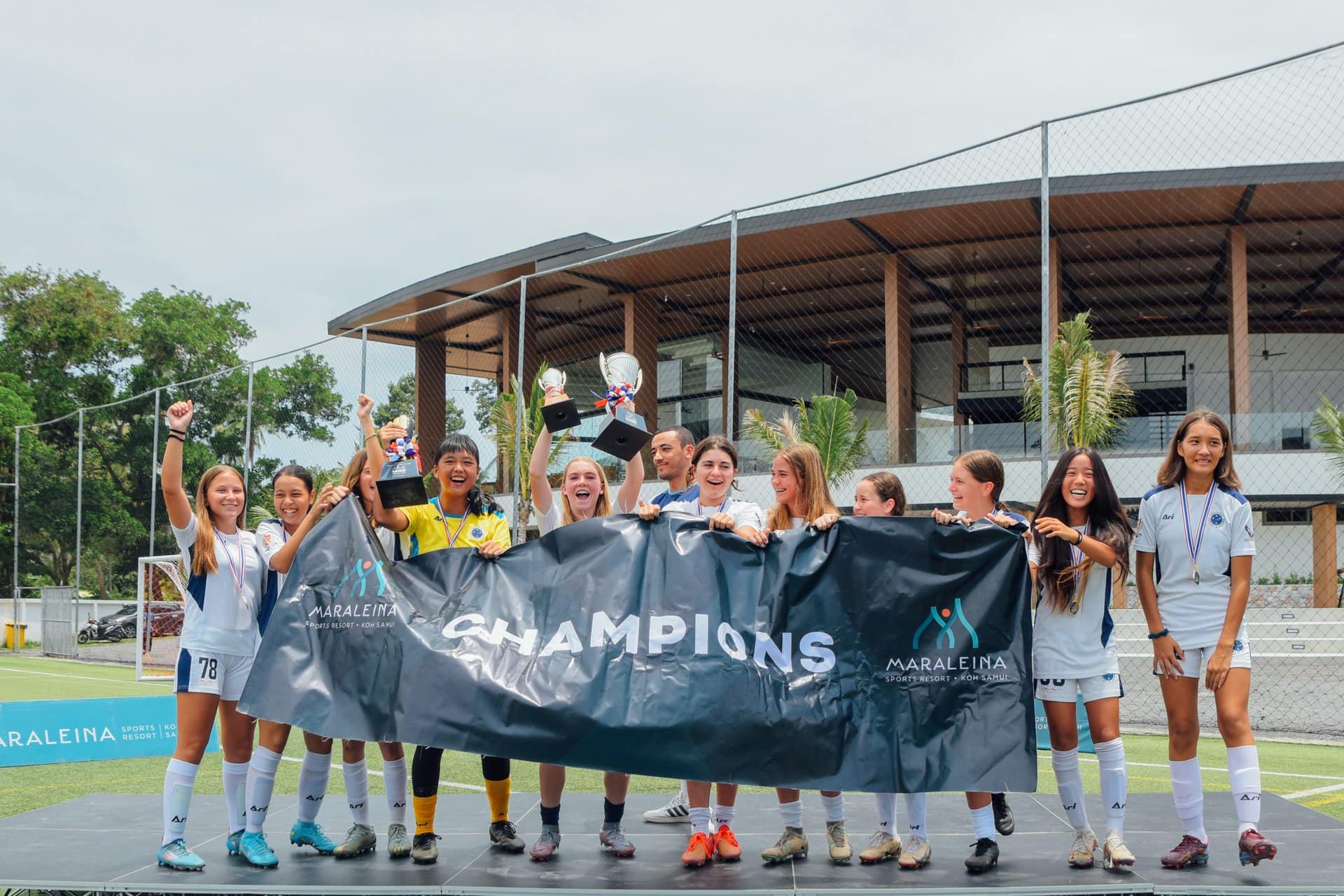 U15 Girls Win Samui Youth Football Tournament British International School Phuket