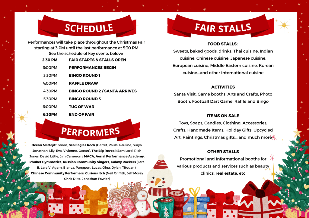 BISP Christmas Fair Programme