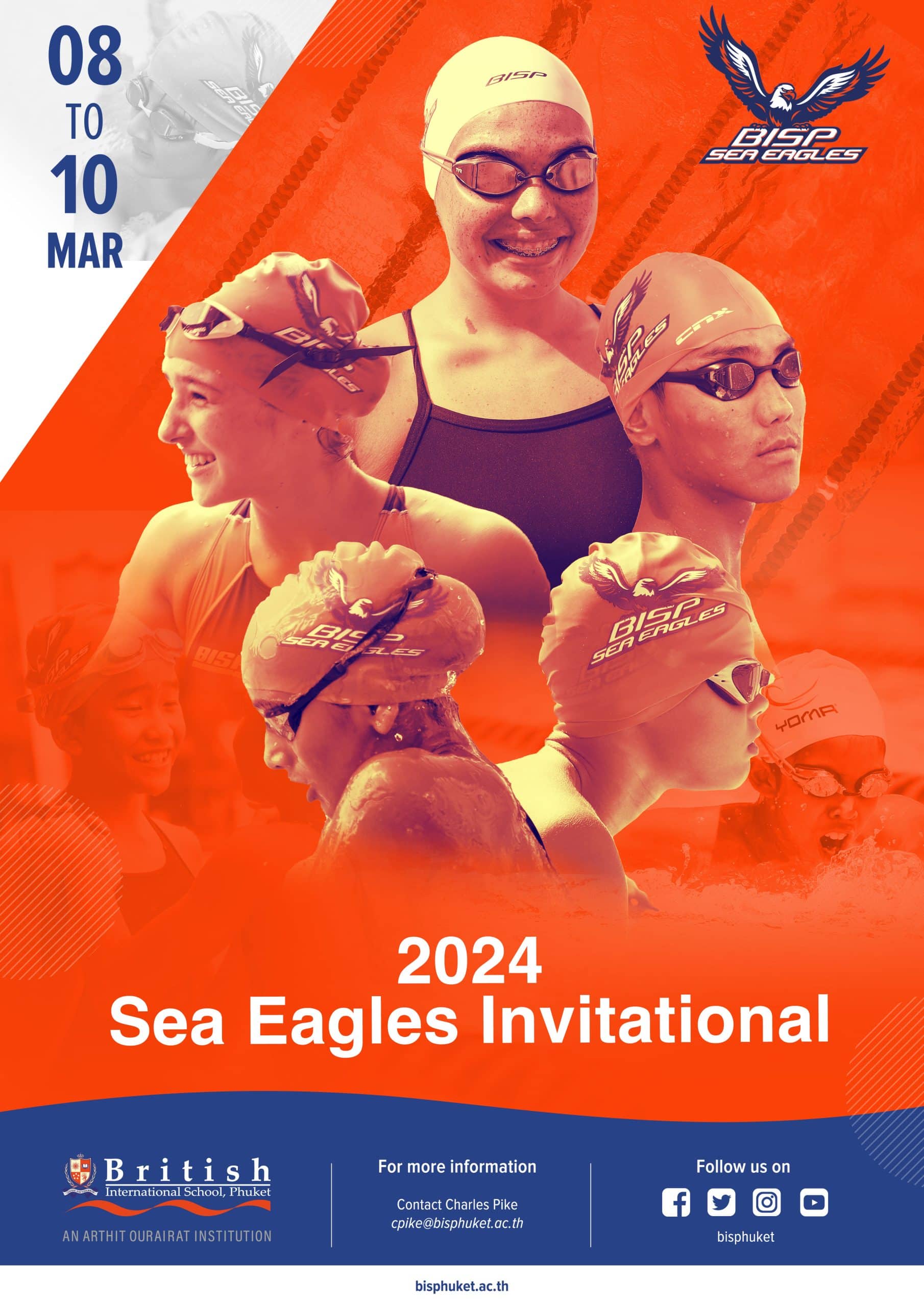 Save the Date BISP Sea Eagles Invitational Swim Meet British